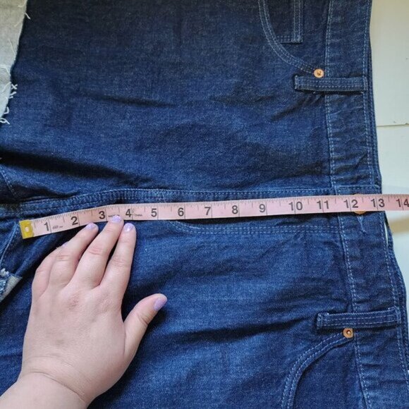 Universal Thread Vintage Midi Jean Shorts Women's Plus Size 20W - Picture 15 of 15